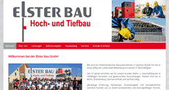 Desktop Screenshot of elsterbau.de